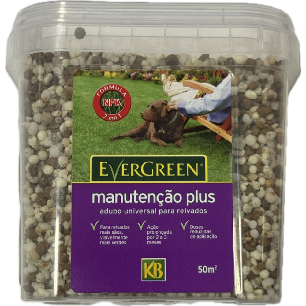 EVERGREEN ADUBO RELVADOS MANUTENÇAO PLUS - 1KG