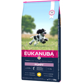 EUKANUBA PUPPY RAÇAS MEDIAS 12 KG