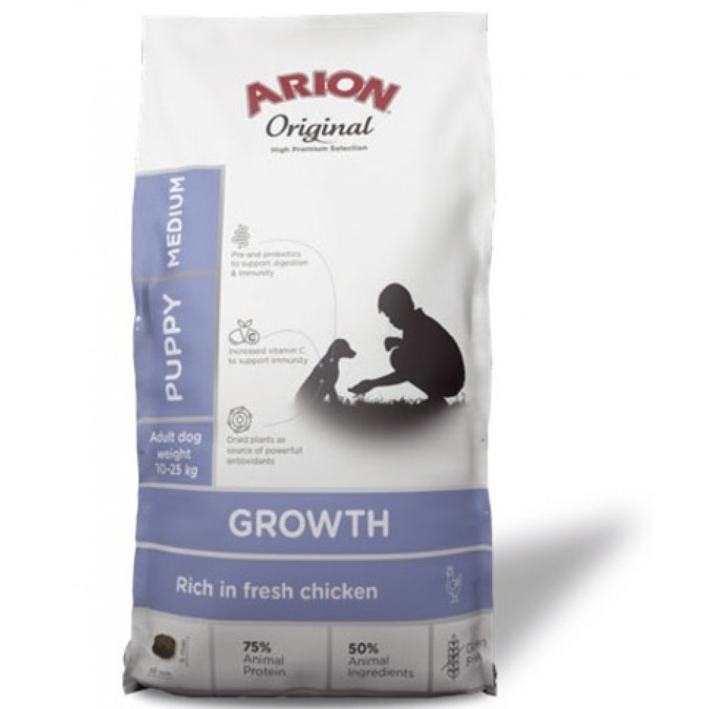 ARION ORIGINAL GROWTH CHICKEN MEDIUM - 12KG