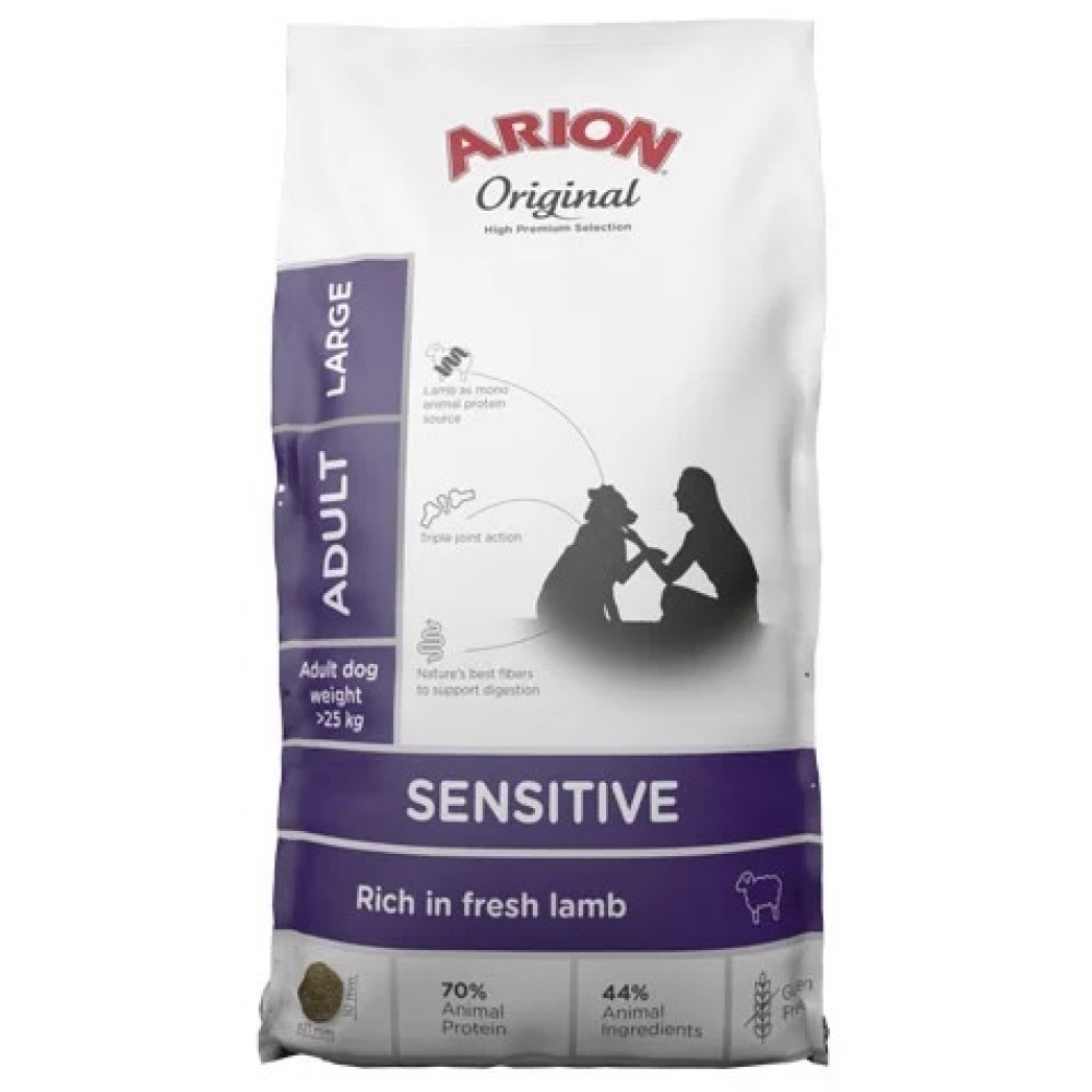 ARION ORIGINAL SENSITIVE LAMB LARGE - 12KG