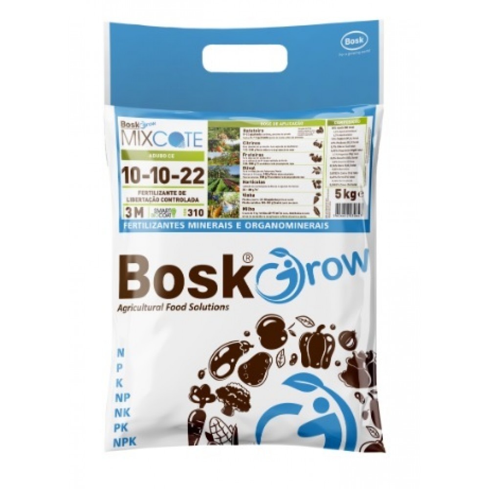 ADUBO BOSKGROW MIXCOTE 10-10-22 -5KG