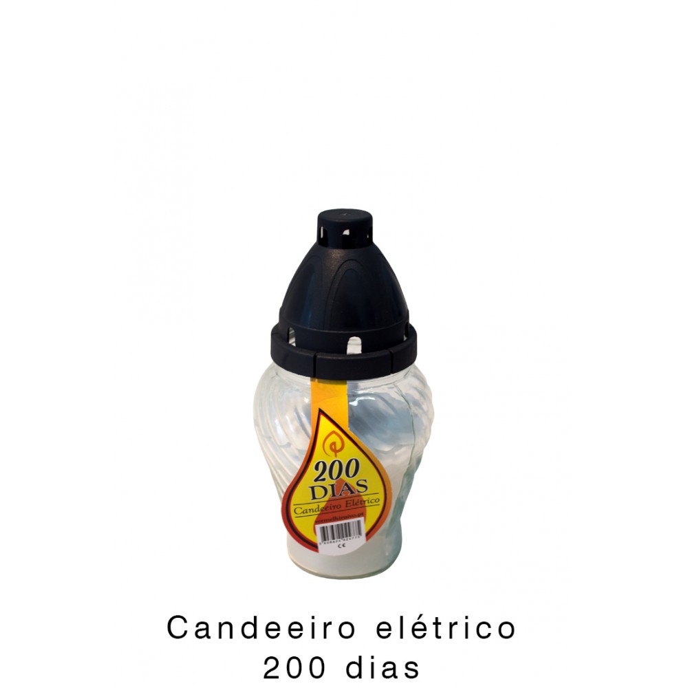 LAMPADARIO ELECTRICO VIDRO 200 DIAS