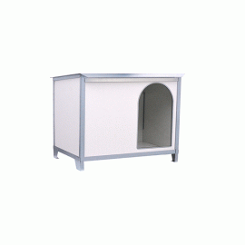 CASOTA CAES MODELO MARTINA GALVANIZADA 110X77X86CM