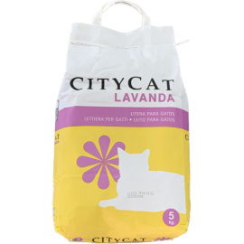 AREIA P/ GATOS CITYCAT PERFUMADA - 5 KILOS