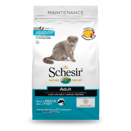 SCHESIR GATO ADULTO MANUTENÇÃO PEIXE  - 1,5KG