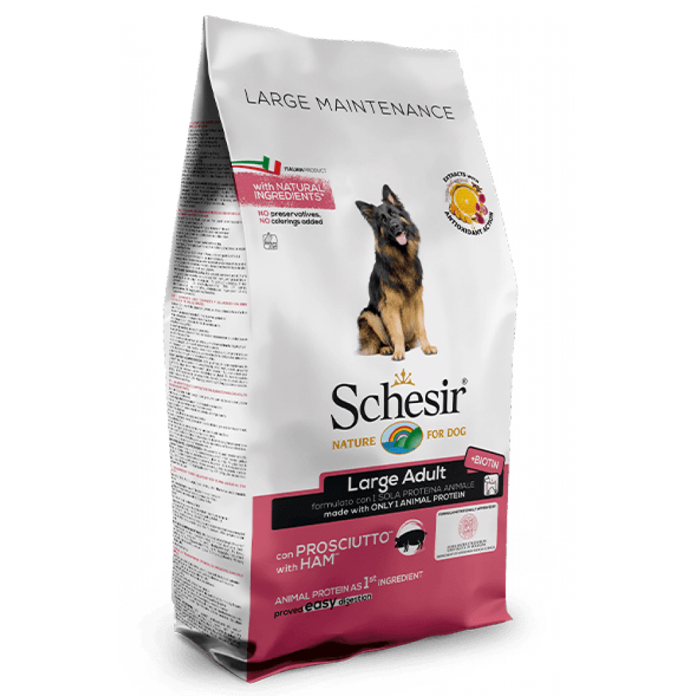 SCHESIR CAO ADULTO  LARGE MANUTENÇÃO PRESUNTO -  12KG