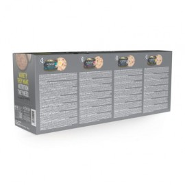 SCHESIR - GATO ADULTO (PACK AFTER DARK CALDO HUMIDO) 12X80 GR