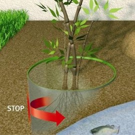 TELA PLANTEX ROOTBARRIER - ROLO 0.7X3M ( 325G/M2)