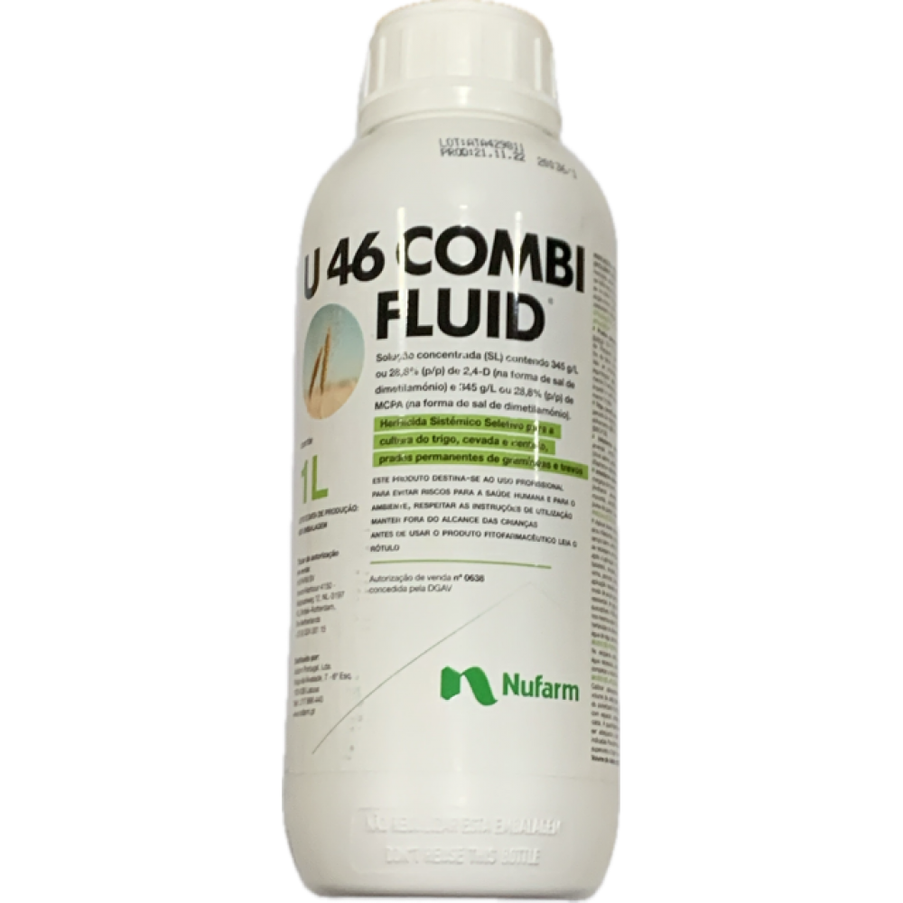 NUFARM HERBICIDA U 46 COMBI FLUID APV 0638 - 1 LT