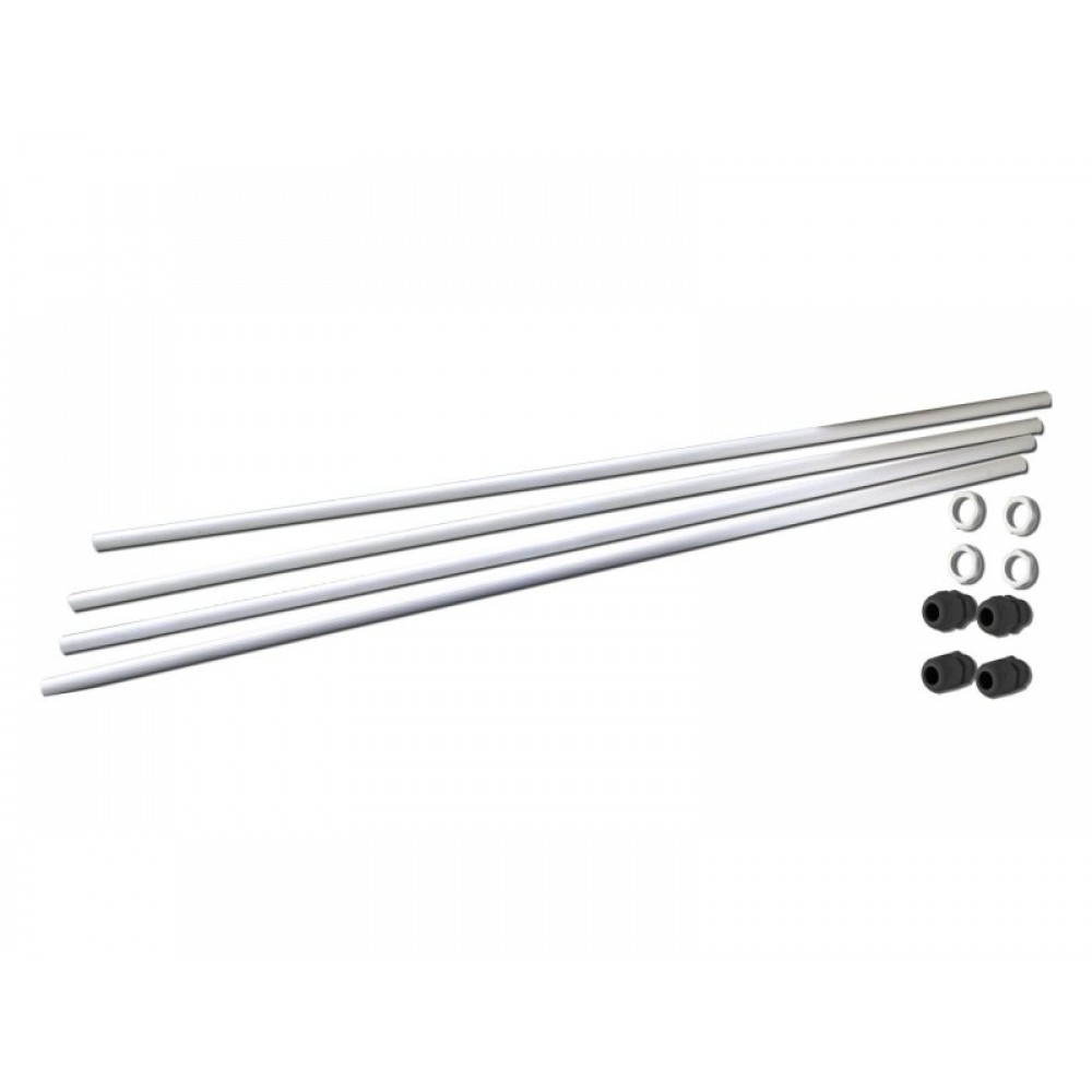 KIT 4 TUTORES PARA MESA DE CULTIVO