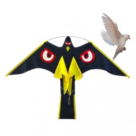 Falcão voador black nylon repel aves