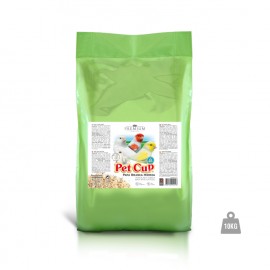 PETCUP PAPA BRANCA HUMIDA PREMIUM - 10 KG