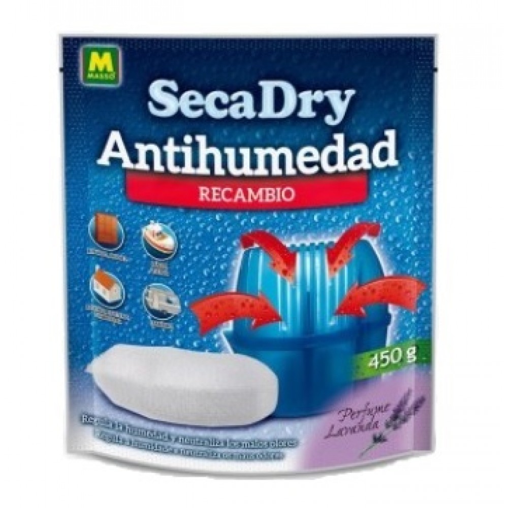 SECADRY ANTI HUMIDADE RECARGA 450G