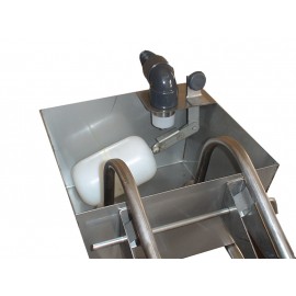 ENCHEDOR AUTOMATICO 2 BICOS C/TAMPA E TABULEIRO INOX