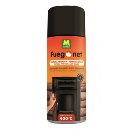 FUEGONET TINTA TÉRMICA ANTICALÓRICA PRETA 400ML
