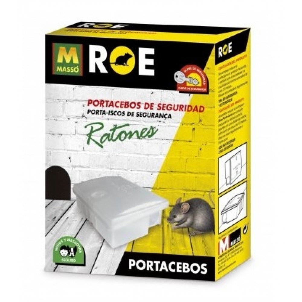 ROE PORTA-ISCOS DE SEGURANÇA PARA  RATOS