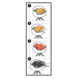 FUEGONET SACO DE BRIQUETE DE CARVÃO 1.6KG