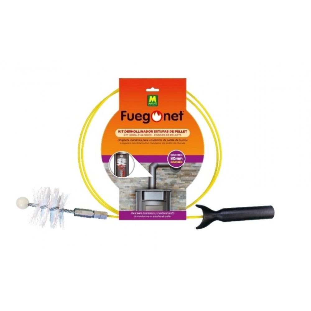 FUEGONET KIT LIMPA CHAMINÉS - FOGÕES DE PELLETS