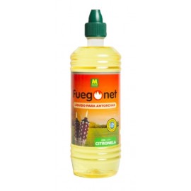FUEGONET LÍQUIDO PARA TOCHAS COM CITRONELA  1L