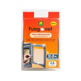 FUEGONET PACK DE REPARAÇÃO CORDÃO PLANO AUTO-ADESIVO 15X3MM