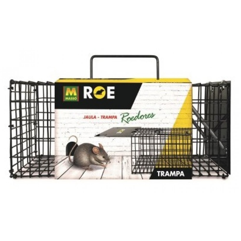ROE JAULA METÁLICA PARA RATOS E RATAZANAS
