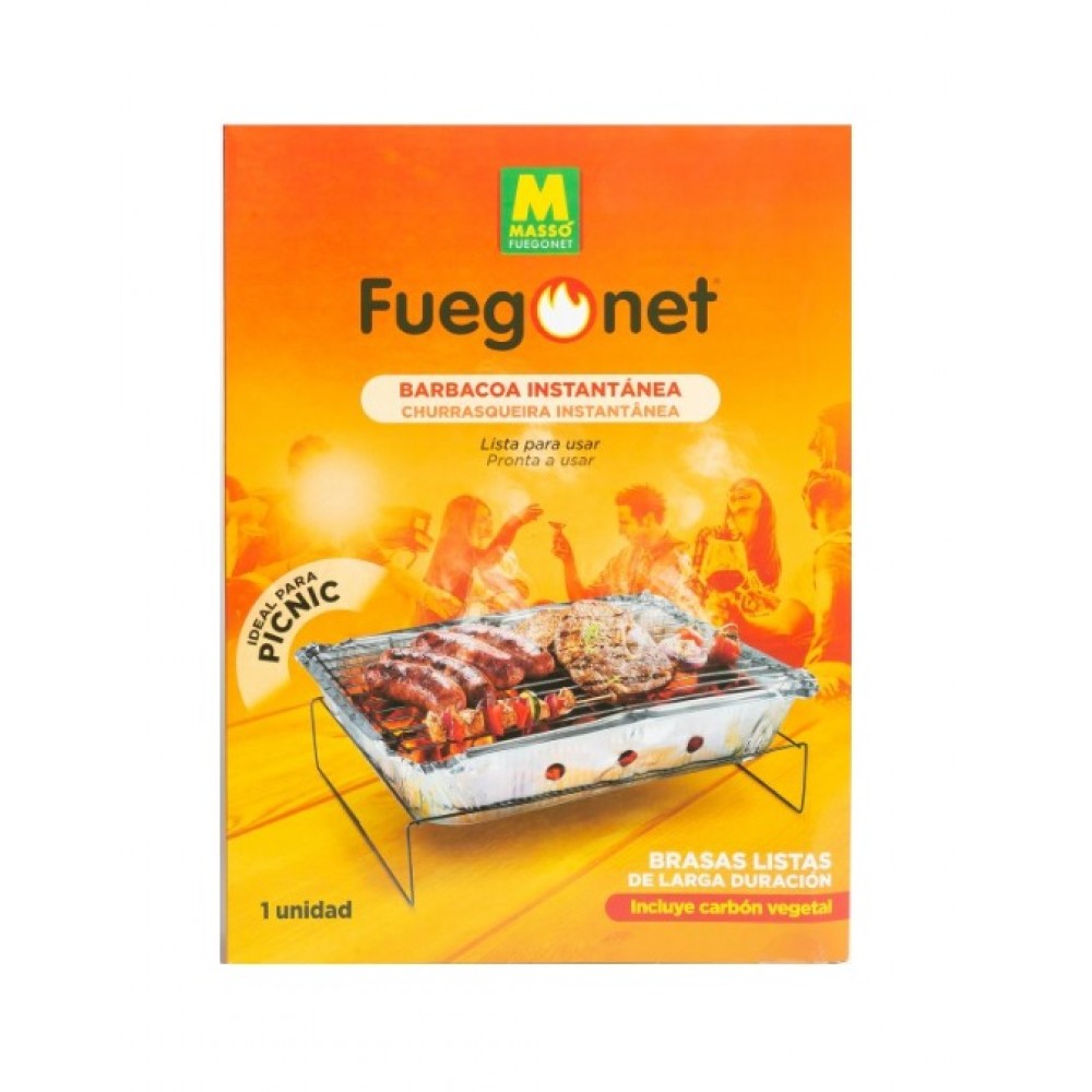 FUEGONET CHURRASQUEIRA INSTANTÂNEA