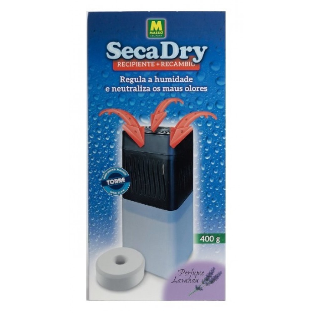 SECADRY ANTI HUMIDADE TORRE COM PASTILHA 400G