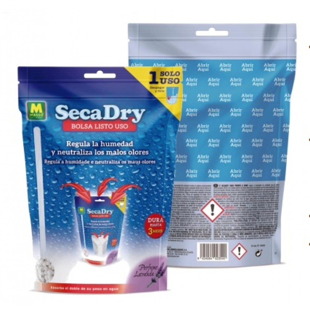 SECADRY SACO PRONTO A USAR 300G