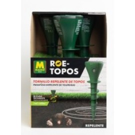 ROE-TOPOS PARAFUSO REPELENTE DE TOUPEIRAS 3UNIDADES