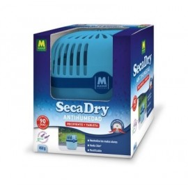 SECADRY ANTI HUMIDADE RECIPIENTE + RECARGA PASTILHA 450G