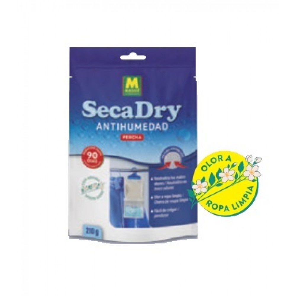 SECADRY ANTI HUMIDADE CABIDE ALMÍSCAR BRANCO 210G