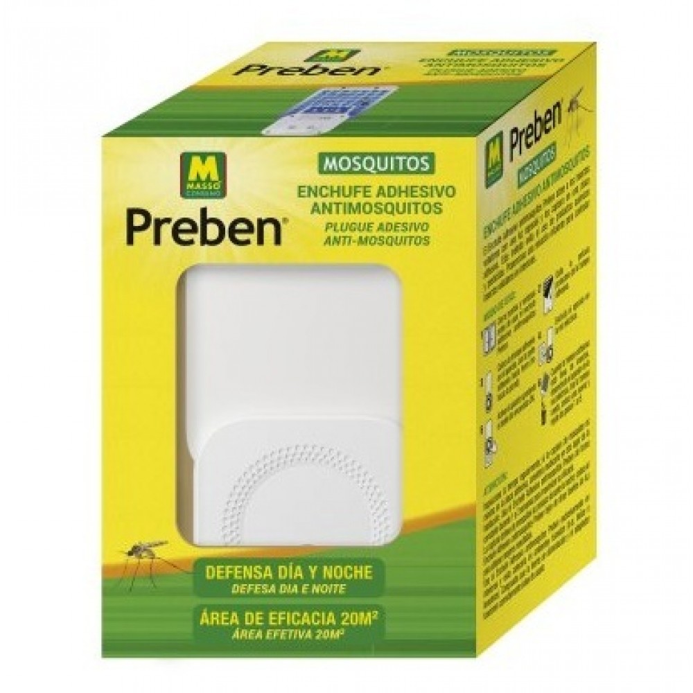 PREBEN PLUGUE ADESIVO ANTI-MOSQUITOS - 1 UNI. +5 PLACAS