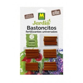 JARDIN BASTÕES DE FERTELIZANTE UNIVERSAL ECOLÓGICO 25 UNIDADES
