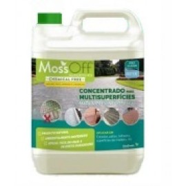 ISOTEK MOSSOFF SUPERFICIES ALGAS ANTI-MUSGO  5 LT