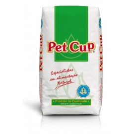 PETCUP LINHAÇA CASTANHA - 20 KG