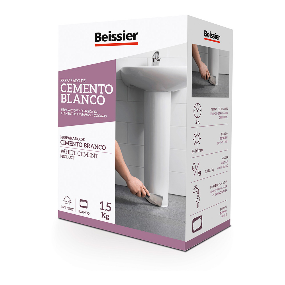 CIMENTO BRANCO 1.5KG