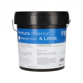 TINTA PLÁSTICA BRANCA MATE INTERIOR- 4LT