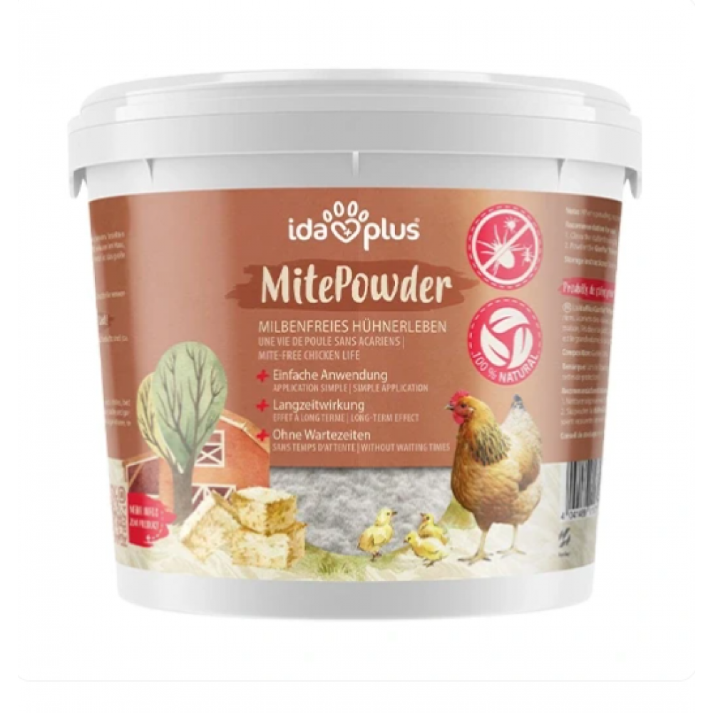 IDAPLUS MITE POWDER PO ANTI ACAROS NATURAL - 250 GR