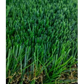RELVA ARTIFICIAL 40MM VERDE / CASTANHA - ROLO 2X25 METROS