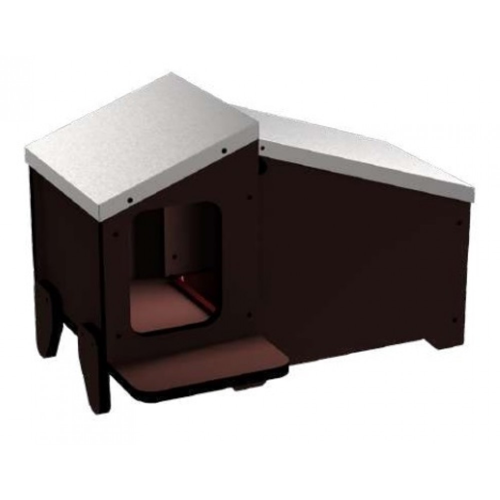 CASOTA PARA PATOS COM NINHO 64X44X44