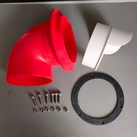 ALIMENTADOR ANTI-RESÍDUOS DE BOCA PLÁSTICA - KIT 2 UNIDADES