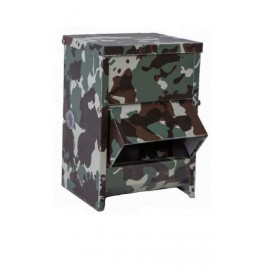 COMEDOURO PARA EXTERIOR  DE AVES CAMUFLADO COM PROTETOR  40 LT