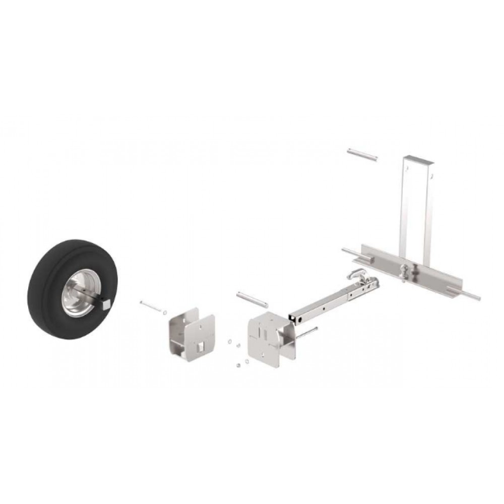 KIT DE REBOQUE PARA GALINHEIRO MOVEL MODELO CONTINENTAL