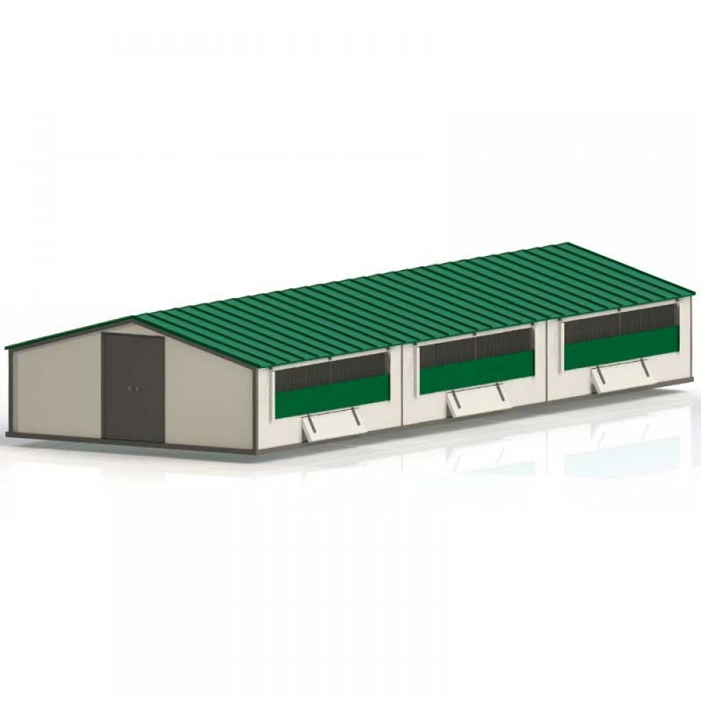 GALINHEIRO MOVEL MODELO CONTINENTAL SANDWICH (6X15X1,80 MT)