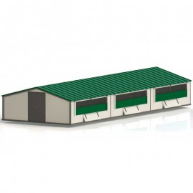 GALINHEIRO MOVEL MODELO CONTINENTAL SANDWICH (6X15X1,80 MT)