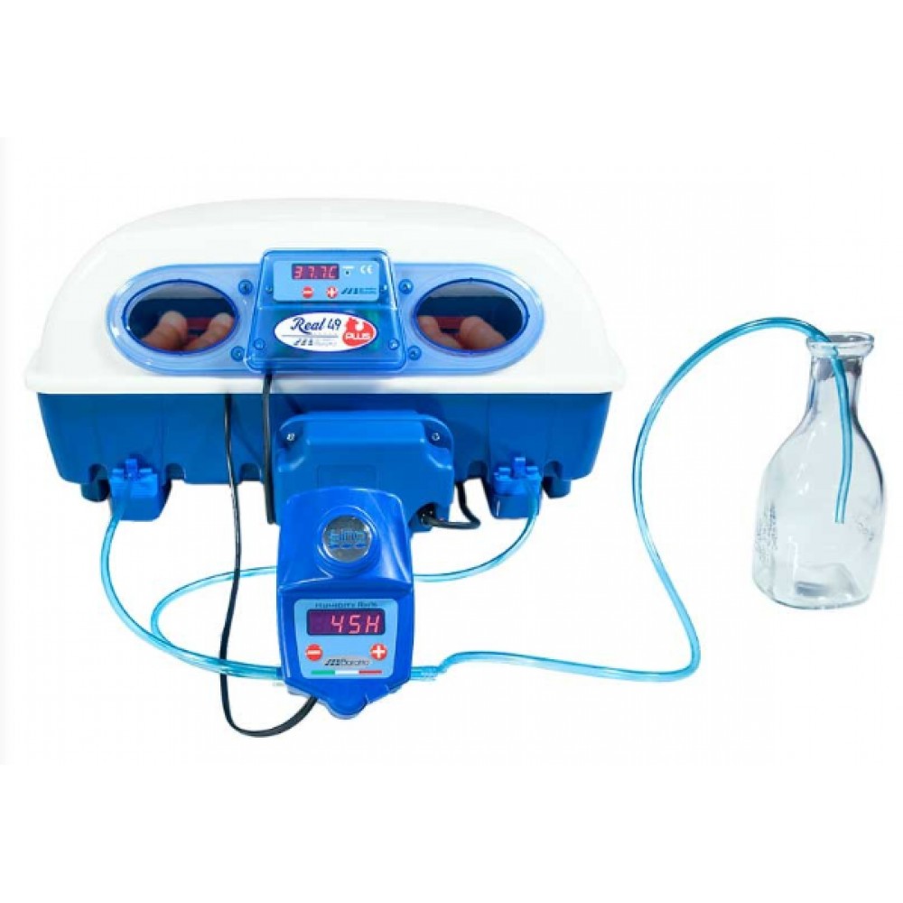 INCUBADORA REAL 49 PLUS + HUMIDIFICADOR SIRIO
