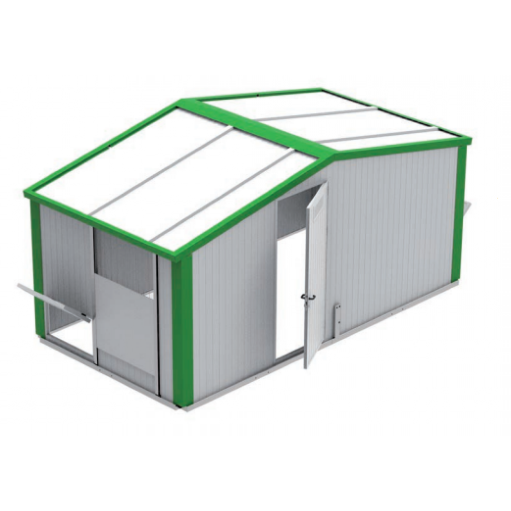 GALINHEIRO MOVEL MODELO CONTINENTAL SANDWICH (5X2.5X1,80 MT)