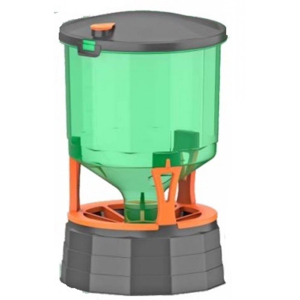 COMEDOURO DE AVES SILO FREE-RANGE 35 LITROS