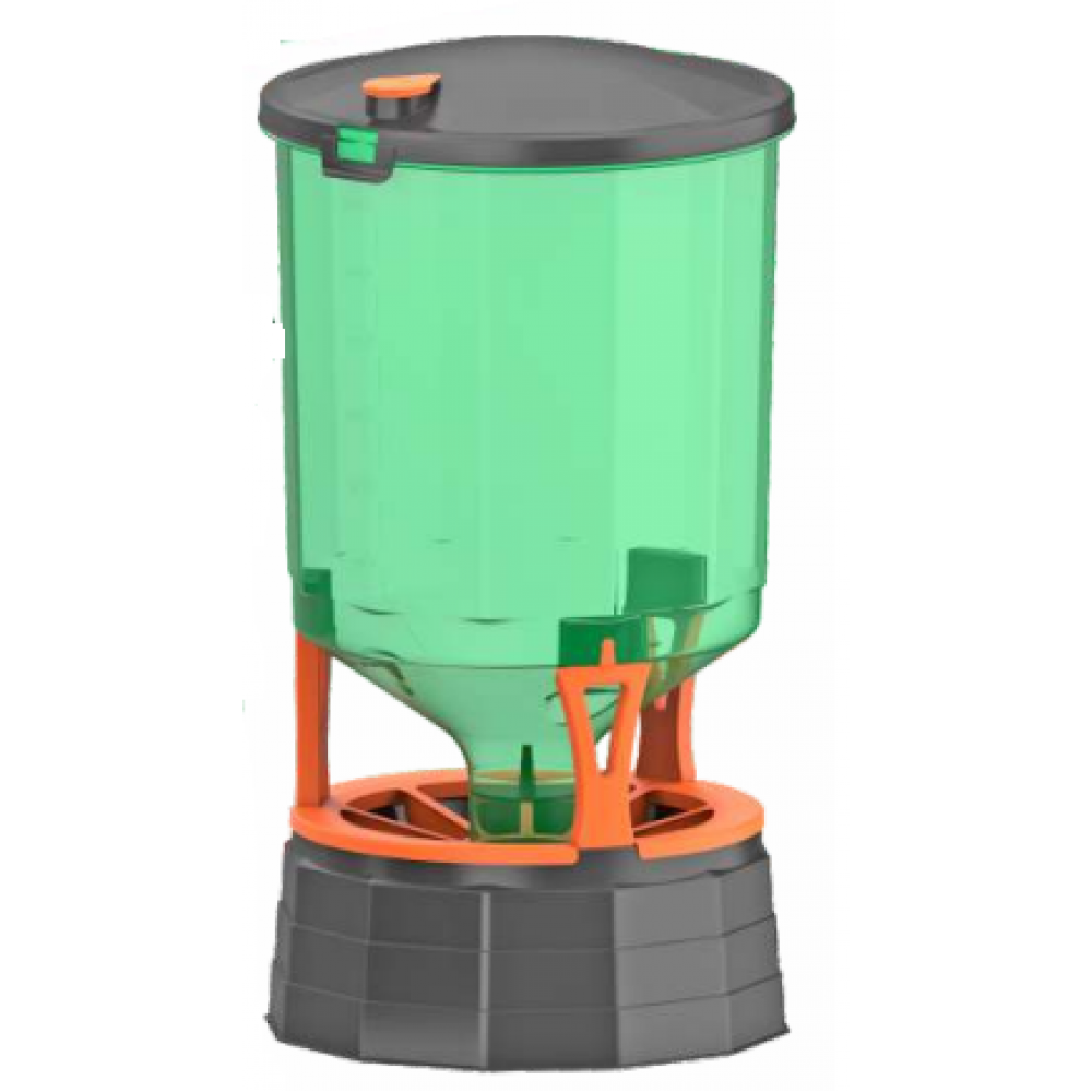COMEDOURO DE AVES SILO FREE-RANGE 45 LITROS