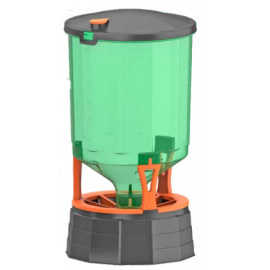 COMEDOURO DE AVES SILO FREE-RANGE 45 LITROS